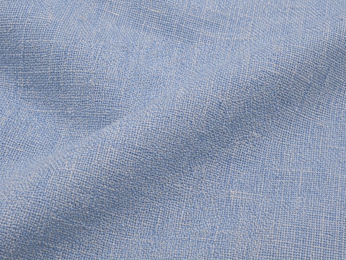 AmsterLily Men’s Plain Linen Shirt – Regular Fit